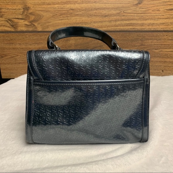Simply Vera slate gray handbag with silver details - Picture 3 of 11